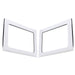 Design Engineering 50151 Sound Deadening Side Window Trim Kit; Rear; White; - Truck Part Superstore