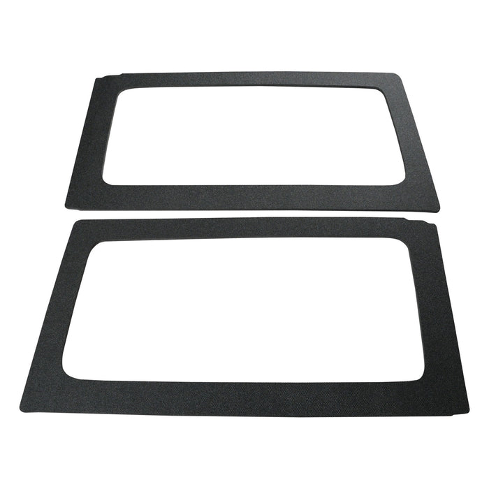 Design Engineering 50152 Sound Deadening Side Window Trim Kit; Rear; Black; - Truck Part Superstore