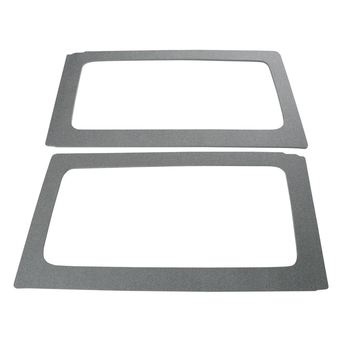 Design Engineering 50153 Sound Deadening Side Window Trim Kit; Rear; Gray; - Truck Part Superstore