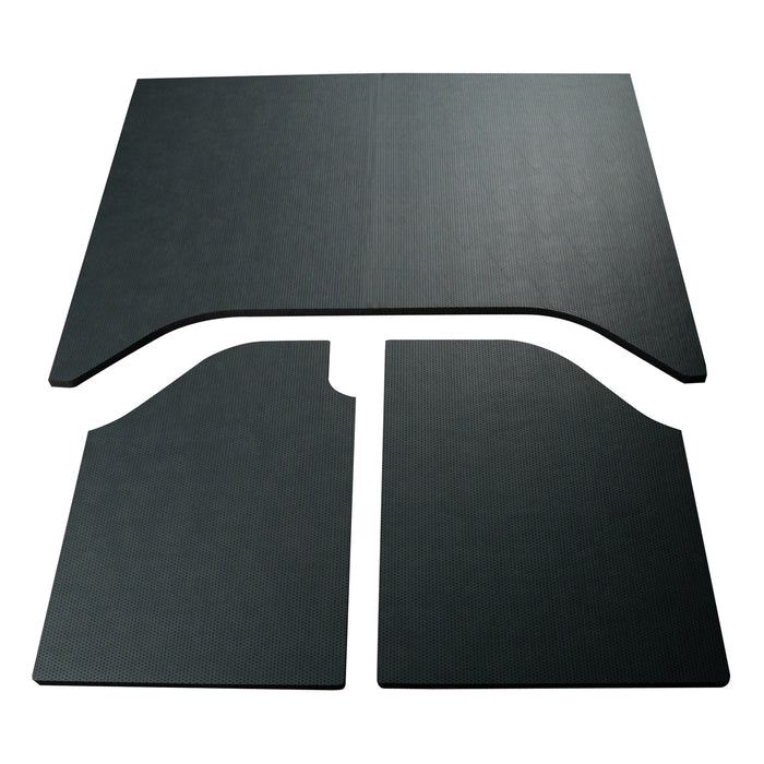 Design Engineering 50156 Sound Deadening Headliner; 3 Piece; Leather Look; Black; - Truck Part Superstore