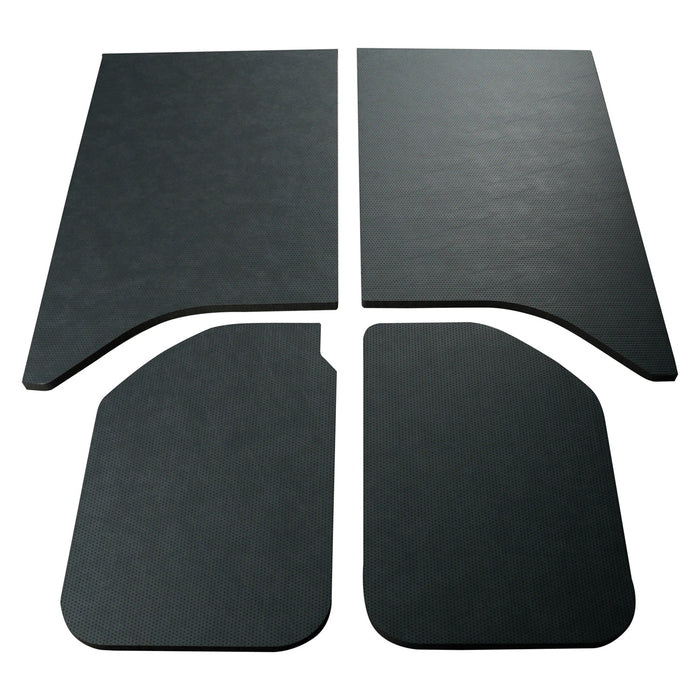 Design Engineering 50160 Sound Deadening Headliner; 4 Piece; Leather Look; Black; - Truck Part Superstore