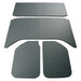 Design Engineering 50161 Sound Deadening Headliner; 4 Piece; Leather Look; Gray; - Truck Part Superstore