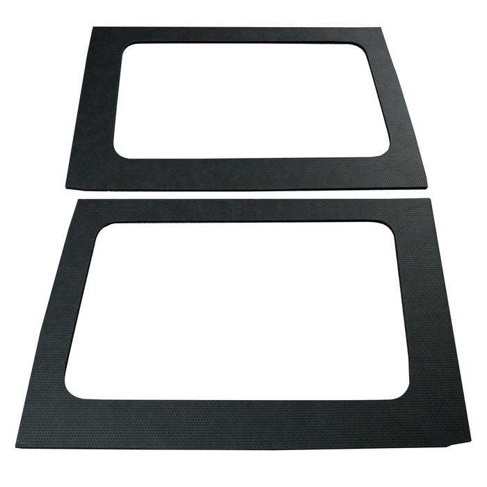 Design Engineering 50163 Sound Deadening Side Window Trim Kit; Leather Look; Black; - Truck Part Superstore