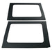 Design Engineering 50163 Sound Deadening Side Window Trim Kit; Leather Look; Black; - Truck Part Superstore