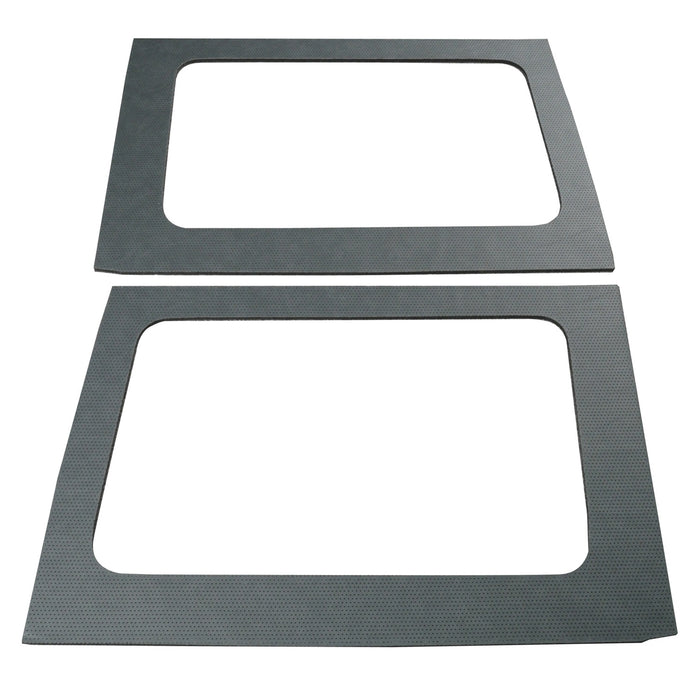 Design Engineering 50164 Sound Deadening Side Window Trim Kit; Leather Look; Gray; - Truck Part Superstore