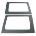 Design Engineering 50164 Sound Deadening Side Window Trim Kit; Leather Look; Gray; - Truck Part Superstore