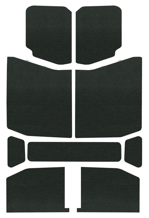 Design Engineering 50168 Sound Deadening Headliner; 9 Piece; Black; - Truck Part Superstore