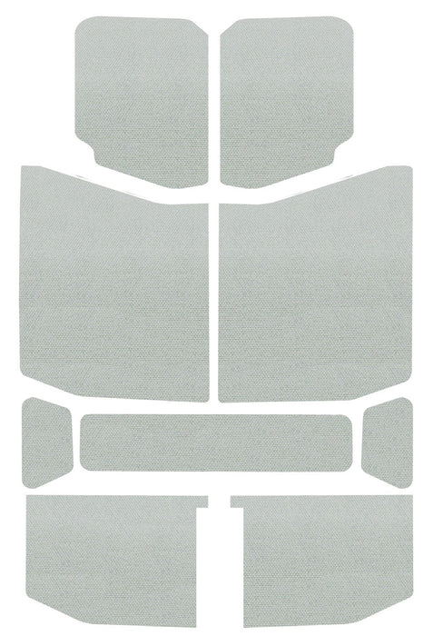 Design Engineering 50170 Sound Deadening Headliner; 9 Piece; White; - Truck Part Superstore