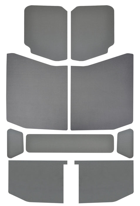 Design Engineering 50171 Sound Deadening Headliner; 9 Piece; Leather Look; Gray; - Truck Part Superstore