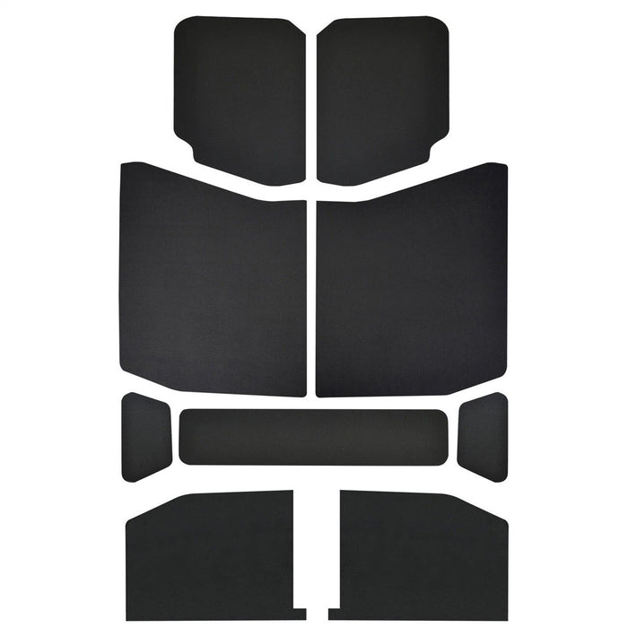 Design Engineering 50172 Sound Deadening Headliner; 9 Piece; Leather Look; Black; - Truck Part Superstore