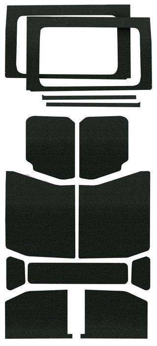 Design Engineering 50178 Sound Deadening Headliner And Window Kit; 13 Piece; Black; - Truck Part Superstore