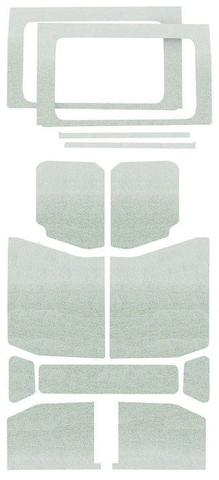 Design Engineering 50180 Sound Deadening Headliner And Window Kit; 13 Piece; White; - Truck Part Superstore