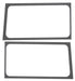 Design Engineering 50271 Sound Deadening Side And Window Kit; 2 Piece; Leather Look; Gray; - Truck Part Superstore