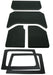 Design Engineering 50290 Sound Deadening Headliner And Window Kit; 8 Piece; Black; - Truck Part Superstore