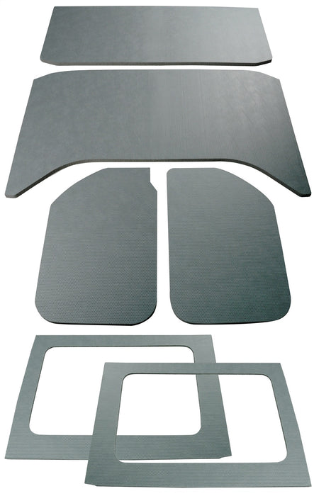 Design Engineering 50294 Sound Deadening Headliner And Window Kit; 8 Piece; Leather Look; Gray; - Truck Part Superstore