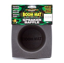 Design Engineering 50330 Boom Mat™ Speaker Baffle; 6.5 in.; Round; Pair; - Truck Part Superstore