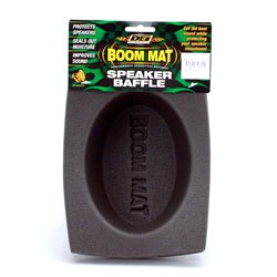 Design Engineering 50350 Boom Mat™ Speaker Baffle; 4 in. x 6 in.; Oval; Pair; - Truck Part Superstore