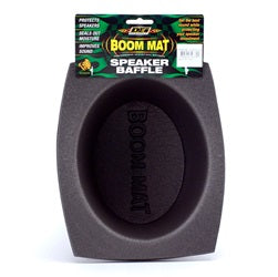 Design Engineering 50370 Boom Mat™ Speaker Baffle; 6 in. x 8 in.; Oval; Pair; - Truck Part Superstore