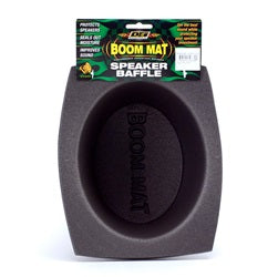 Design Engineering 50371 Boom Mat™ Speaker Baffle; 6 in. x 8 in.; Oval Slim; Pair; - Truck Part Superstore