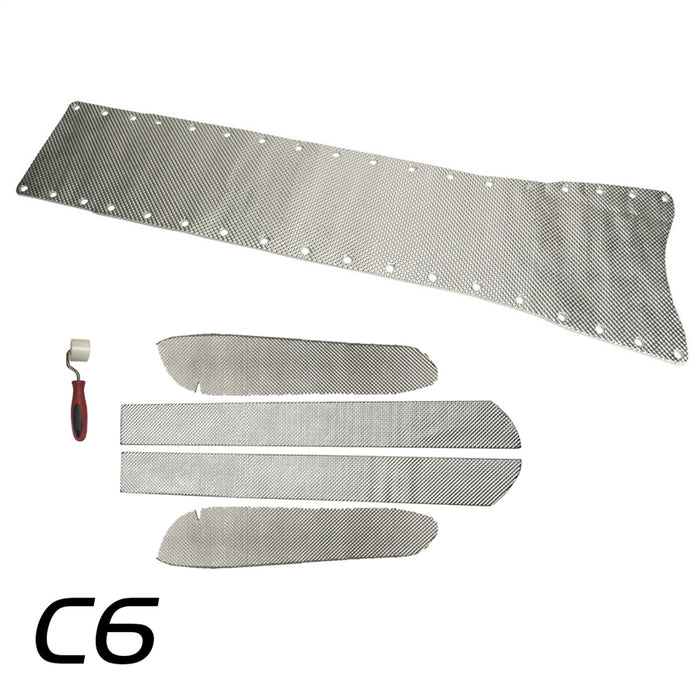 Design Engineering 50532 Transmission Tunnel Plate And Side Shield Kit; For Use w/C6 Corvette Models; - Truck Part Superstore