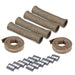 Design Engineering 10588 Protect-A-Boot™ And Spark Plug Wire Set; 4 Cylinder; Titanium; - Truck Part Superstore