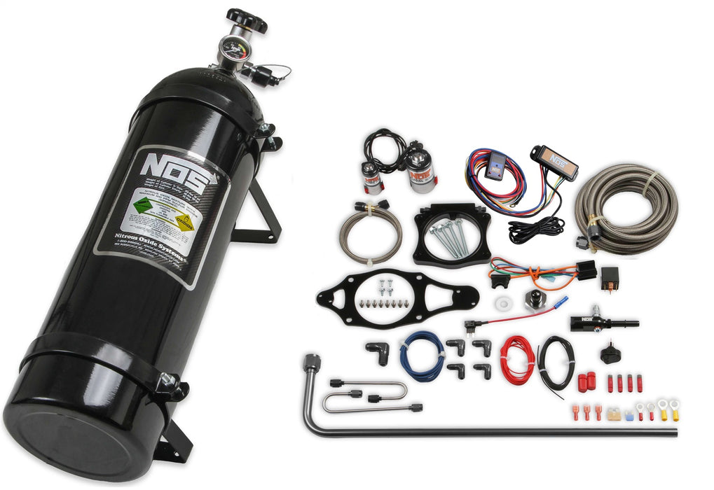 NOS/Nitrous Oxide System 05166BNOS Complete Wet Nitrous System - Truck Part Superstore