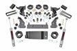 Rough Country 293.2 4.75 Inch GM Combo Lift Kit 14-15 Silverado/Sierra 1500 4WD Rough Country - Truck Part Superstore