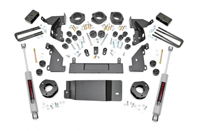 Rough Country 293.2 4.75 Inch GM Combo Lift Kit 14-15 Silverado/Sierra 1500 4WD Rough Country - Truck Part Superstore