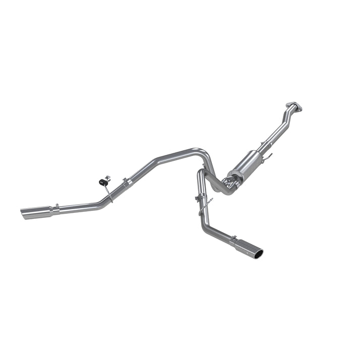 MBRP Exhaust S5212AL 3in. Cat-Back; 2.5in Dual Split Side Exit; Aluminized Steel. - Truck Part Superstore