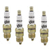 ACCEL 0276S-4 U-Groove Spark Plug Header Plug; Standard; Shorty Plug For Headers; 4 Pack; - Truck Part Superstore