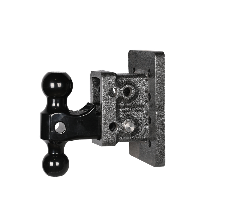 GEN-Y Hitch GH-112 MEGA-DUTY 2" Bolt-On 2.5" Drop 2K TW 16K Hitch & GH-051 Dual-Ball - Truck Part Superstore