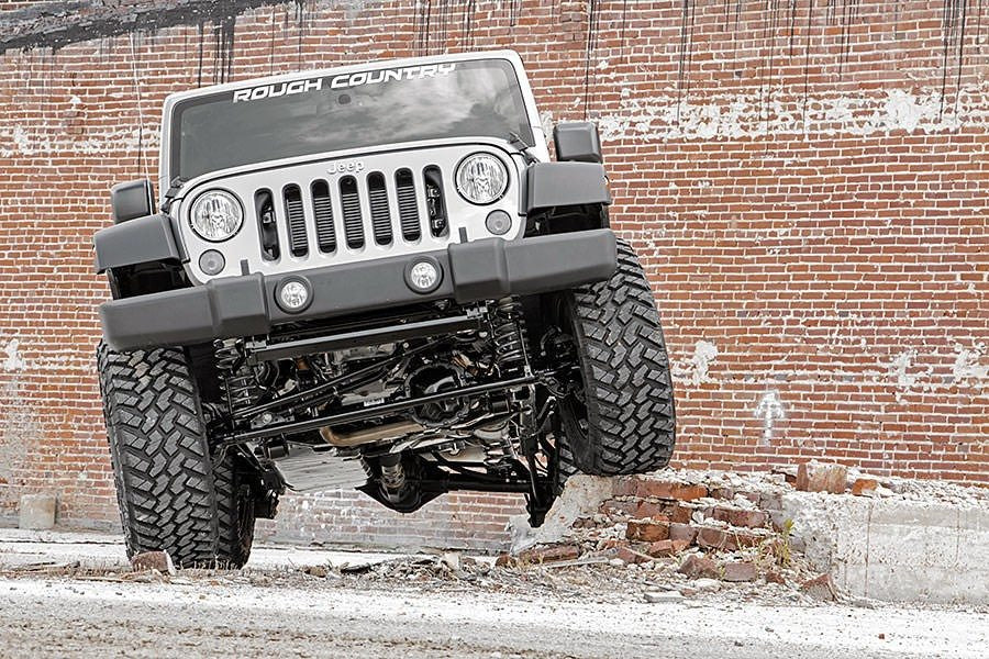 Rough Country 68150 4 Inch Jeep Suspension Lift Kit Vertex 07-18 Wrangler JK Unlimited Rough Country - Truck Part Superstore