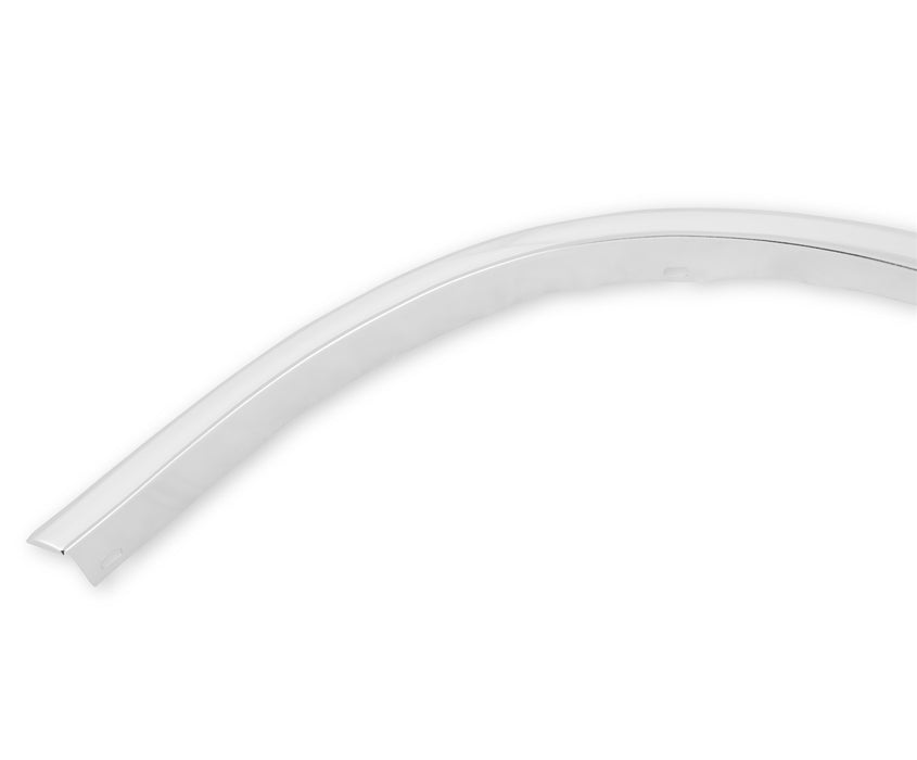 Holley 06-145 Wheel Opening Molding; Front; Chrome Plated Aluminum; Right; - Truck Part Superstore