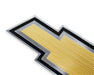 Holley 06-146 Grille Emblem; Gold Foil Bowtie W/Chrome Surround; 3M Adhesive; - Truck Part Superstore