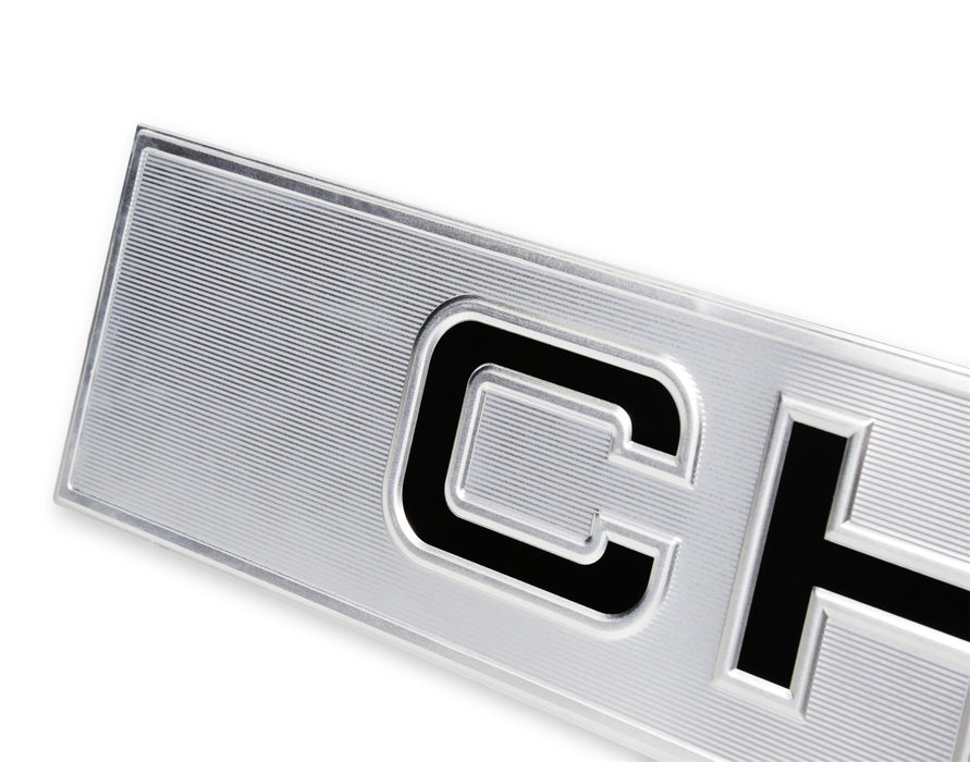 Holley 06-150 Tailgate Band; Chevrolet; Black Letter; w/3M Adhesive; - Truck Part Superstore