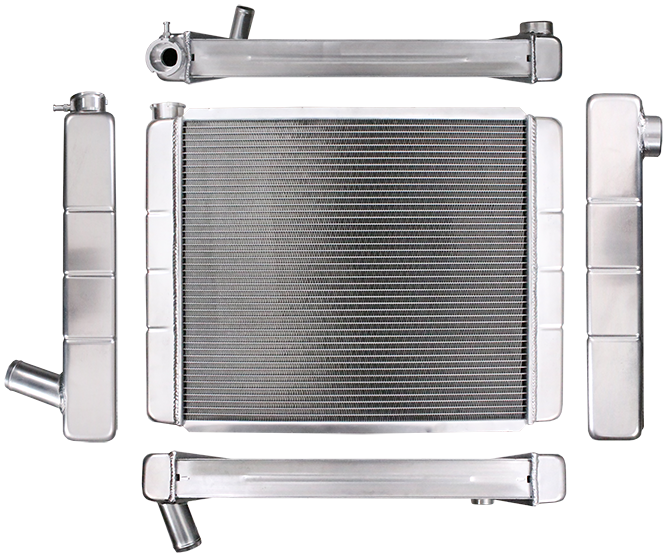 Northern Radiator 204122 Race Pro Radiator - 26 x 19 GM Radiator With Threaded Inlet Connection - Truck Part Superstore
