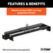 CURT 61321 CURT 61321 Over-Bed Gooseneck Installation Brackets; Fits Select Ford F-150 - Truck Part Superstore