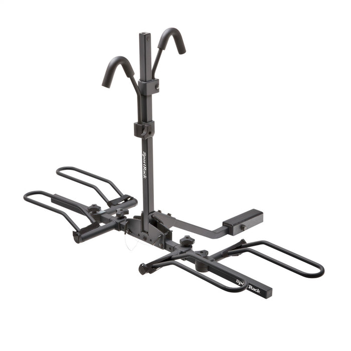 SportRack SR2901B SportRack® Crest 2 Hitch Mounted Bike Carrier; Non-Locking; Black; - Truck Part Superstore