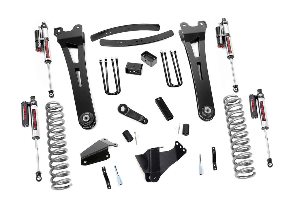Rough Country 53650 6 Inch Suspension Lift Kit Radius Arms w/Vertex Shocks 05-07 F-250/350 4WD Diesel Rough Country - Truck Part Superstore