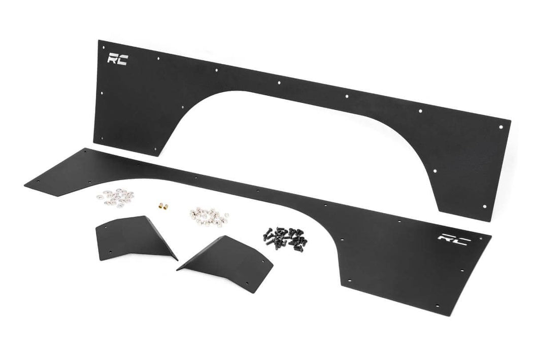 Rough Country 10577_A Jeep Front Upper and Lower Quarter Panel Armor 97-01 Cherokee XJ Rough Country - Truck Part Superstore