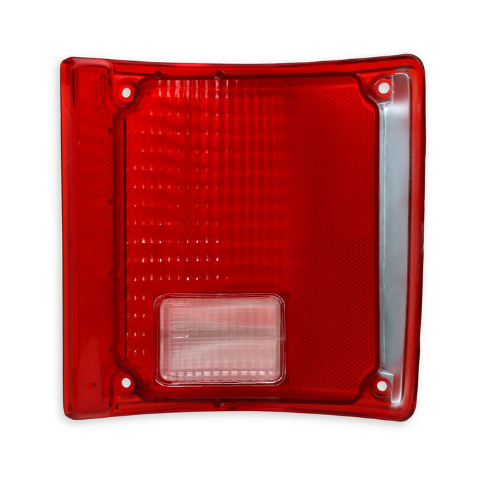 Holley 07-104 Holley Classic Truck Tail Lamp Lens; W/O Trim; Driver; Red; - Truck Part Superstore
