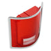 Holley 07-105 Holley Classic Truck Tail Lamp Lens; W/Chrome Trim; Passenger; Red; - Truck Part Superstore