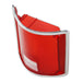 Holley 07-105 Holley Classic Truck Tail Lamp Lens; W/Chrome Trim; Passenger; Red; - Truck Part Superstore