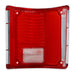 Holley 07-106 Holley Classic Truck Tail Lamp Lens; W/Chrome Trim; Driver; Red; - Truck Part Superstore