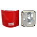 Holley 07-107 Holley Classic Truck Tail Lamp Lens; W/O Trim/Housing; Driver; Red; - Truck Part Superstore