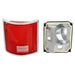 Holley 07-109 Holley Classic Truck Tail Lamp Lens; W/O Trim/Housing; Driver; Chrome; - Truck Part Superstore