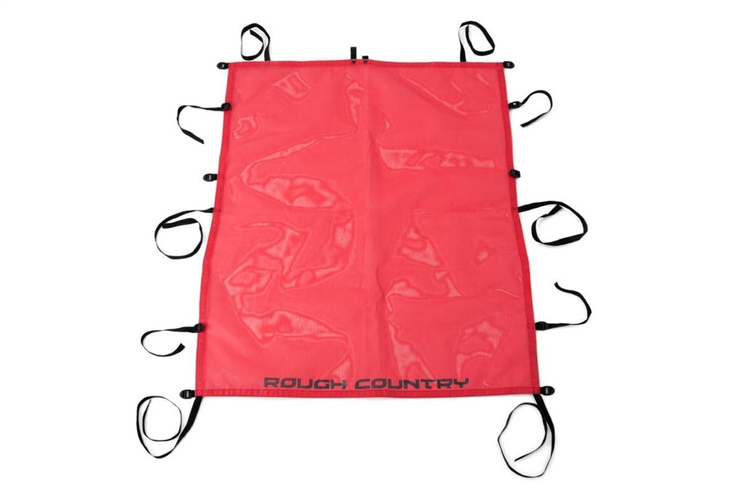 Rough Country 85109 Jeep Wrangler JK Mesh Bikini Top Plus 07-18 2 Door Red Rough Country - Truck Part Superstore