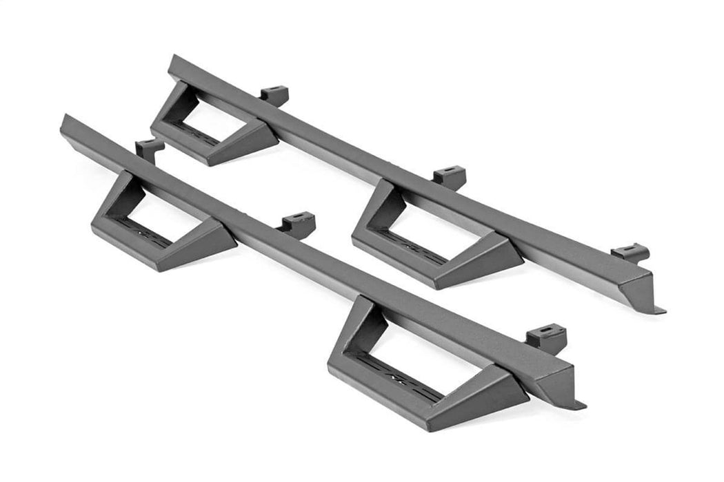 Rough Country 90765B Jeep Contoured Drop Steps 07-18 Wrangler JK Unlimited 4 Door Rough Country - Truck Part Superstore