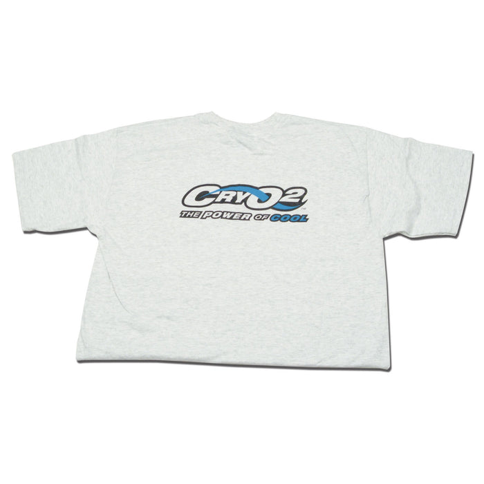 Design Engineering 70113 CryO2™ T-Shirt; X-Large; White; Cotton; - Truck Part Superstore