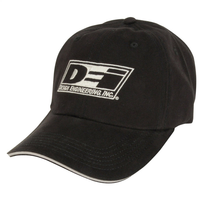 Design Engineering 70303 DEI Logo Cap; Black; One Size Fits All; - Truck Part Superstore